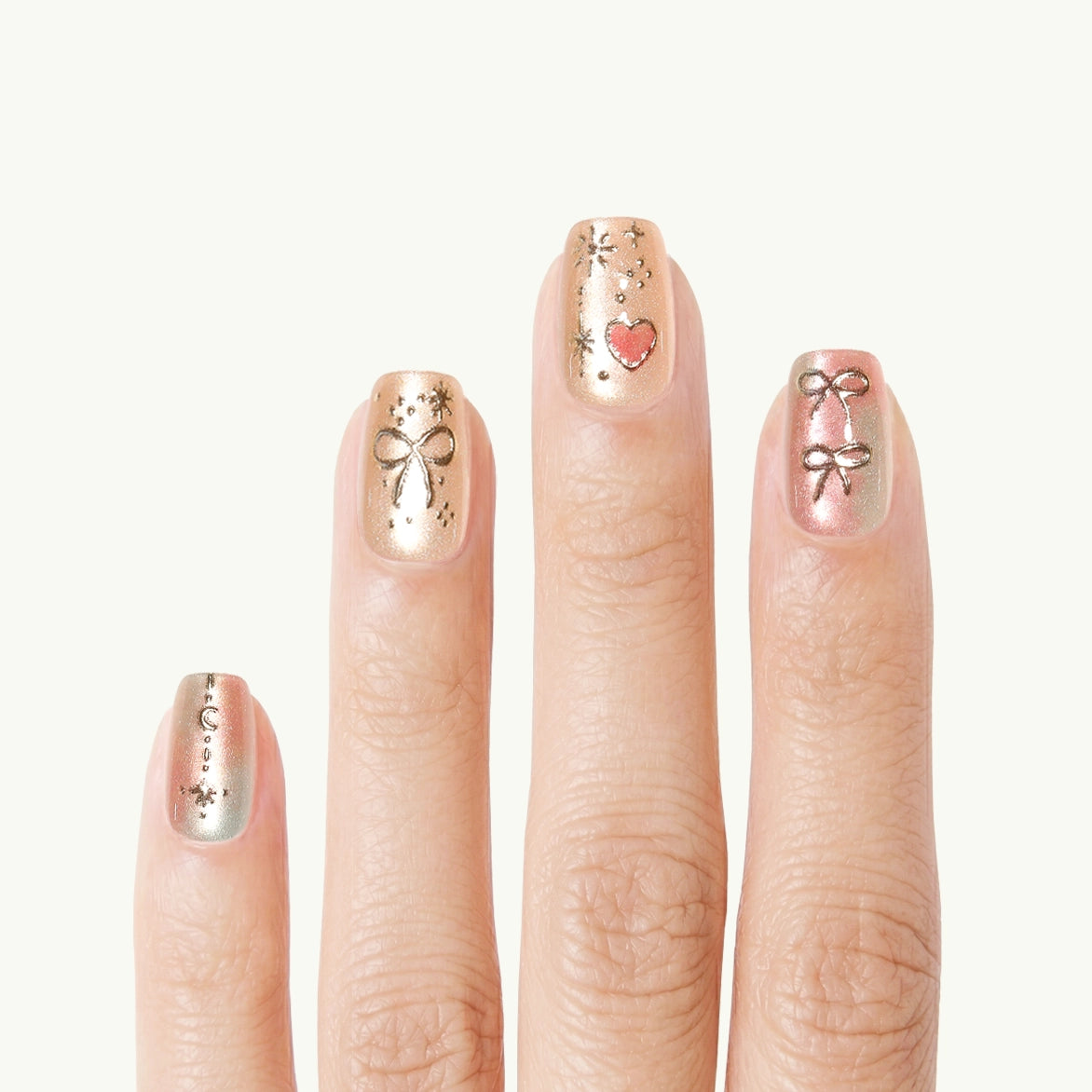 Blushing Belle – Soft Square Pink Acrylic Press-On Nails